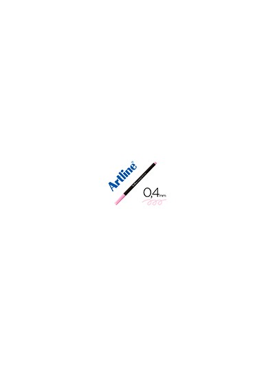 Rotulador artline supreme epfs200 fine liner punta de fibra rosa claro 0,4 mm