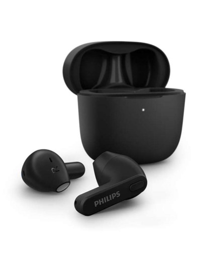 Auriculares philips tat2236bk inalambrico negro