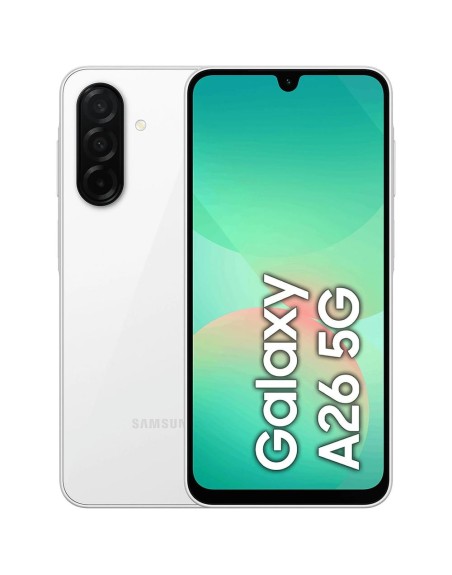 Movil samsung galaxy a26 5g 8 - 256gb - 6.7 pulgadas - blanco