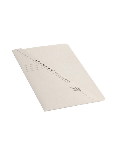 Subcarpeta cartulina tarifold 100% ecologica 226 g/m2 din a4 con bolsa frontal pack de 10 unidades