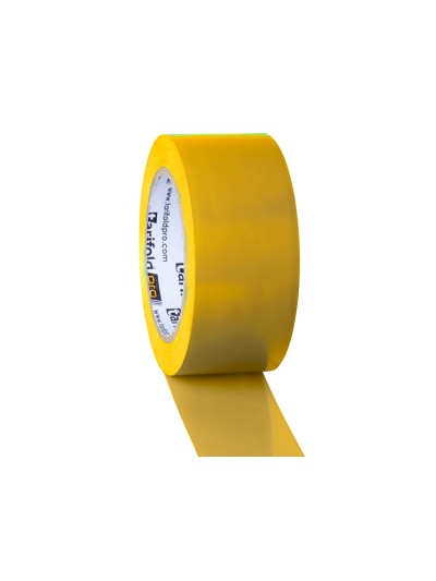 Cinta adhesiva tarifold para marcaje y señalizacion de suelo 33 mt x 50 mm color amarillo