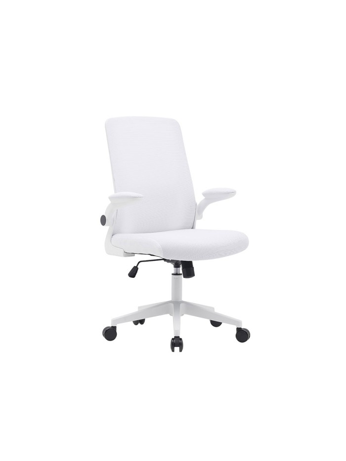 Silla q-connect oficina alba malla base metalica alt max 1110 anc 610 prof 580 ruedas premium color blanco Silla q-connect oficina alba malla base metalica alt max 1110 anc 610 prof 580 ruedas premium color blanco