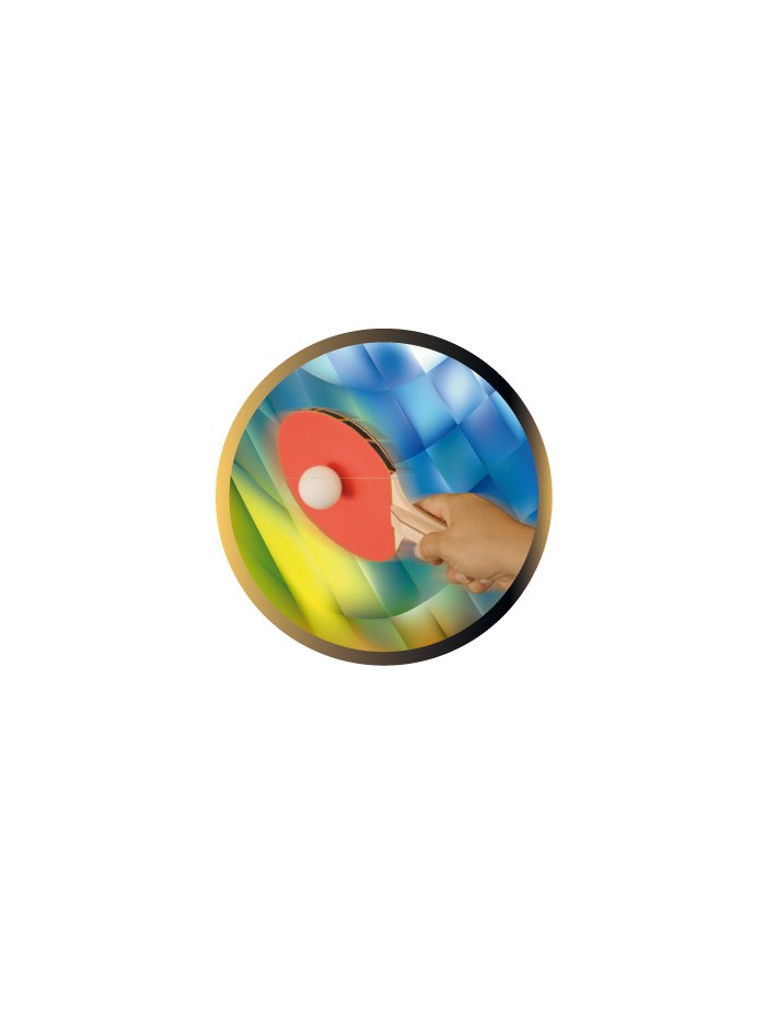 25/26 DISCO EPOXY PIN PON Ø 2,5 CM
