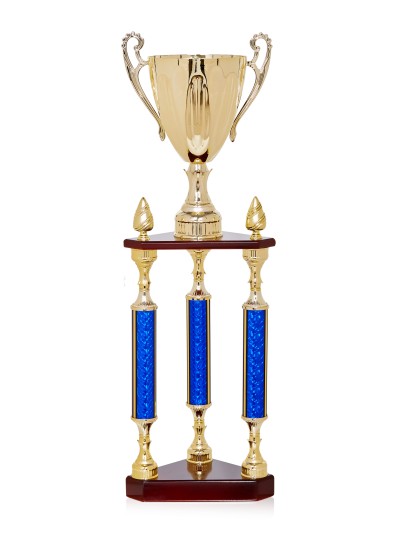 25/26 TROFEOS 3 COLUMNAS AZUL