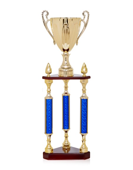 25/26 TROFEOS 3 COLUMNAS AZUL