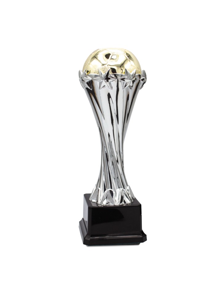 25/26 BOLA FUTBOL ORO/PLATA ABS 23 CM