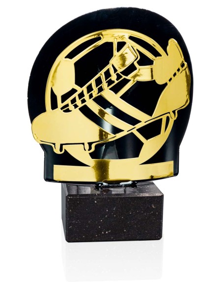 26/25 TROFEO METAL FUTBOL ORO