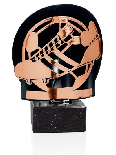 26/25 TROFEO METAL FUTBOL BRONCE