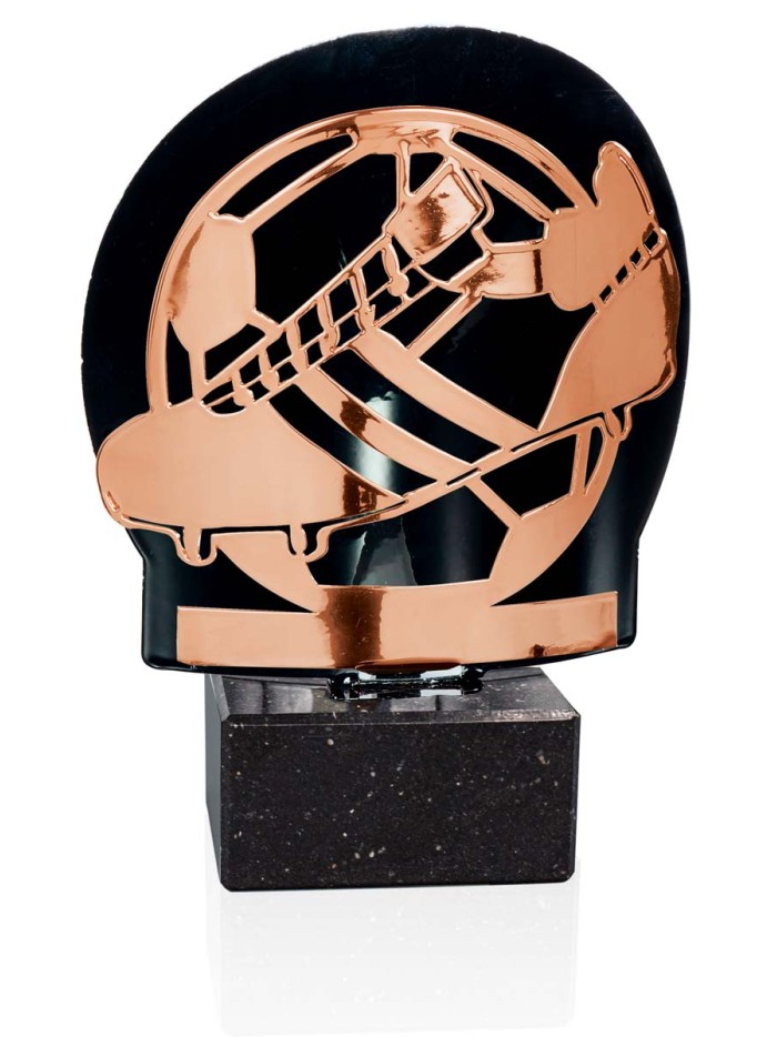 26/25 TROFEO METAL FUTBOL BRONCE