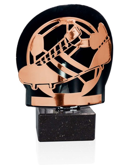 26/25 TROFEO METAL FUTBOL BRONCE