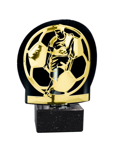 26/25 TROFEO METAL FUTBOL ORO