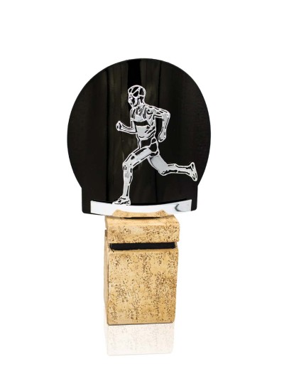26/25 TROFEO METAL ATLETISMO PLATA