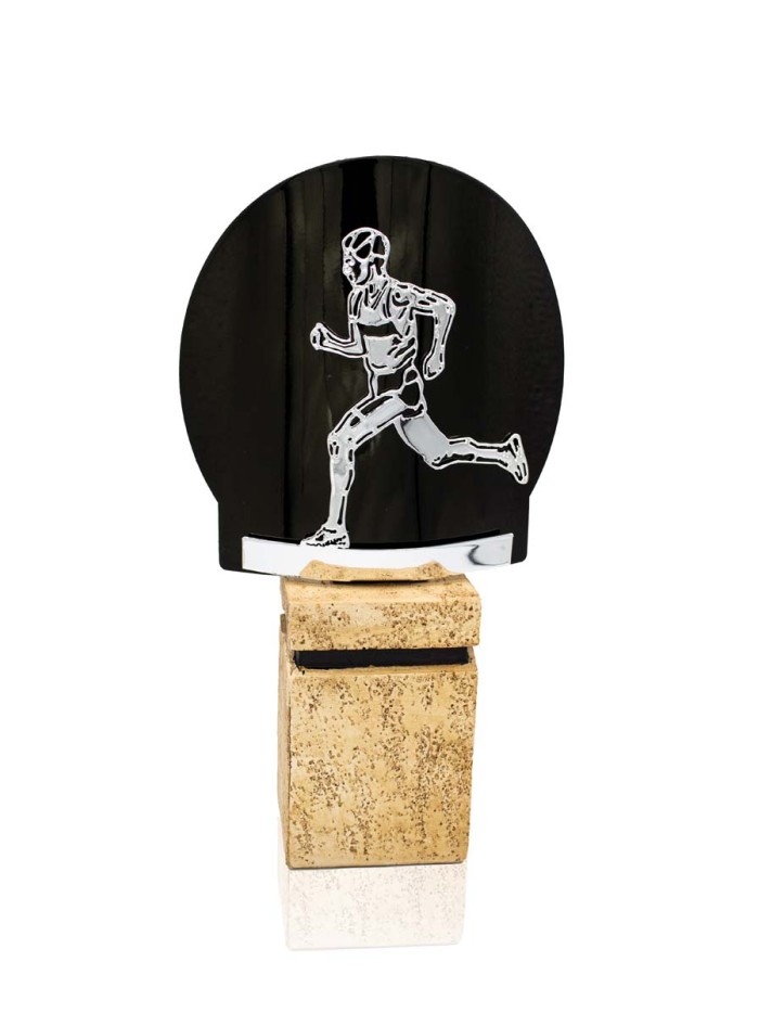 26/25 TROFEO METAL ATLETISMO PLATA