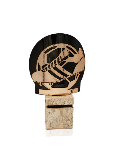 26/25 TROFEO METAL FUTBOL BRONCE