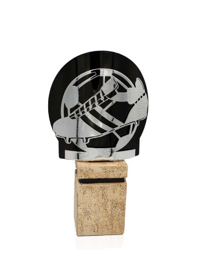 26/25 TROFEO METAL FUTBOL PLATA