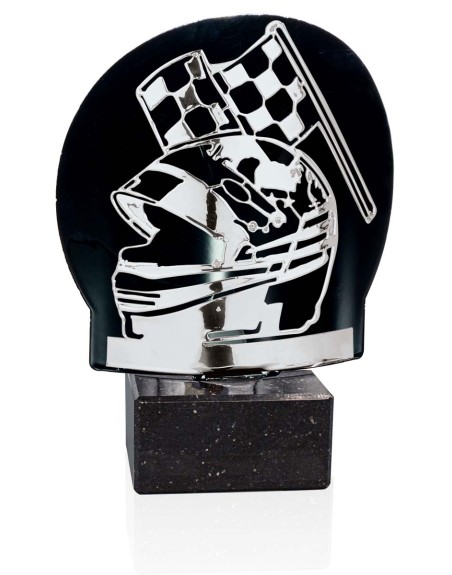 26/25 TROFEO METAL MOTOR PLATA