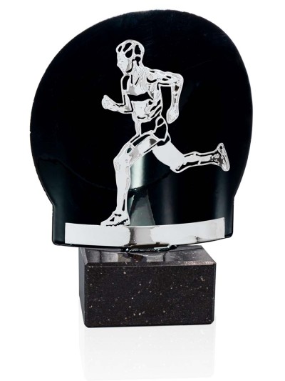 26/25 TROFEO METAL ATLETISMO PLATA