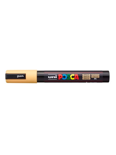 Rotulador uni posca pc-5m marcador de pintura punta conica 1,8-2,5 mm albaricoque