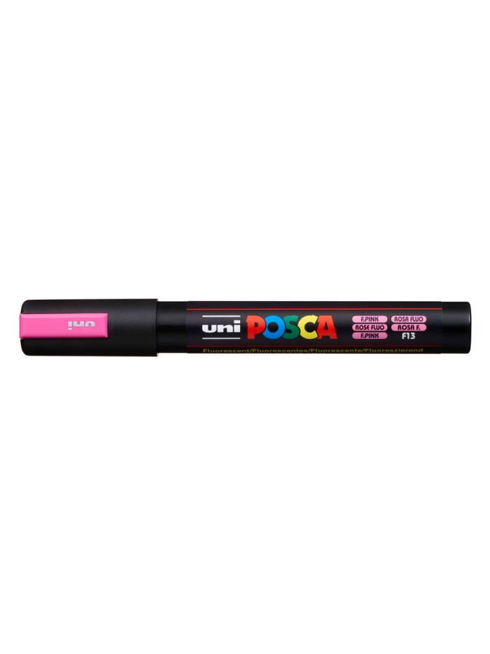 Rotulador uni posca pc-5m marcador de pintura punta conica 1,8-2,5 mm rosa fluor Rotulador uni posca pc-5m marcador de pintura punta conica 1,8-2,5 mm rosa fluor