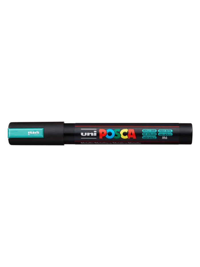 Rotulador uni posca pc-5m marcador de pintura punta conica 1,8-2,5 mm verde metalico Rotulador uni posca pc-5m marcador de pintura punta conica 1,8-2,5 mm verde metalico