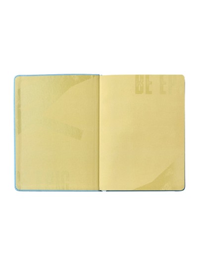 Agenda escolar antartik 25-26 encuadernada go! simil piel azul semana vista a5 bilingüe papel fsc 80 gr