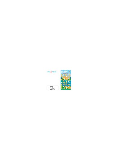 Pegatinas imaginovo cute animales patos con relieve 190x105 mm en blister