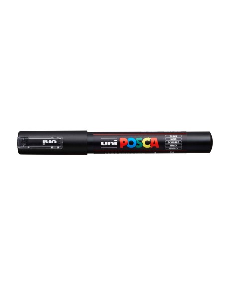 Rotulador uni posca 0,7 mm pc-1m negro
