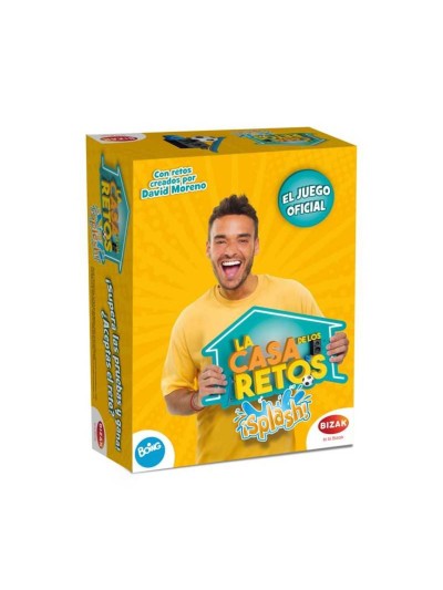Juego de mesa bizak la casa de los retos splash