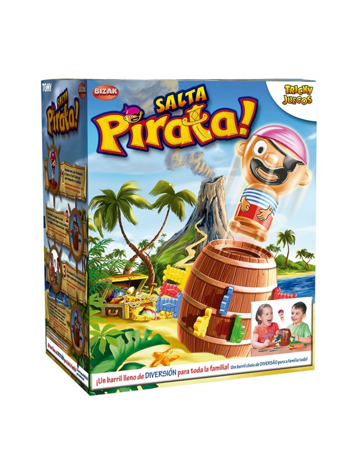 Juego tricky salta pirata Juego tricky salta pirata