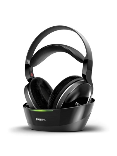 Auriculares inalambricos philips shd8850 - 12 negro + base