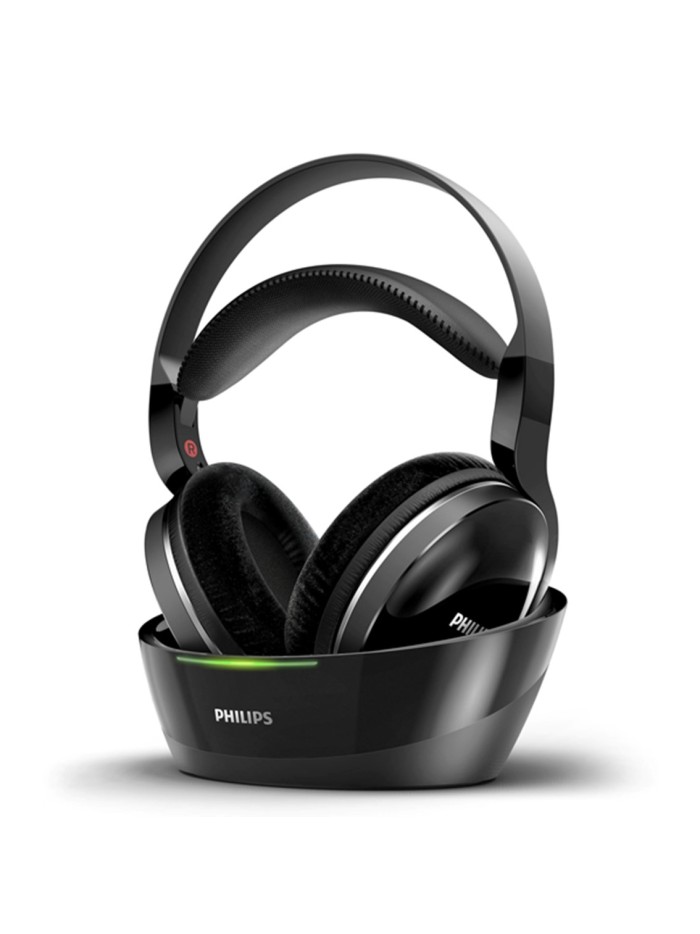 Auriculares inalambricos philips shd8850 - 12 negro + base Auriculares inalambricos philips shd8850 - 12 negro + base