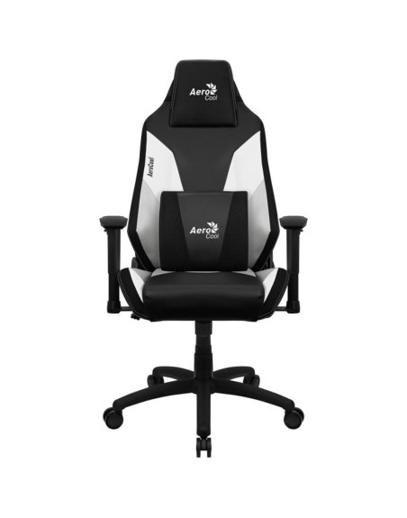 Silla gaming aerocool admiral negra - blanca
