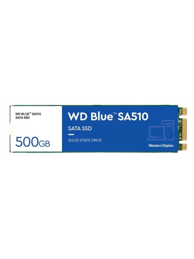 Disco duro interno ssd wd western digital blue wds500g3b0b 500gb m.2 2280 sata3