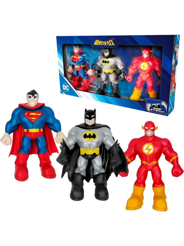 Monsterflex d.c. pack de 3 figuras Monsterflex d.c. pack de 3 figuras