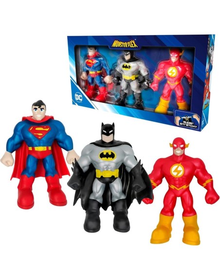 Monsterflex d.c. pack de 3 figuras