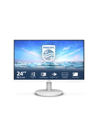Monitor philips 24 pulgadas pulgadas led display blanco