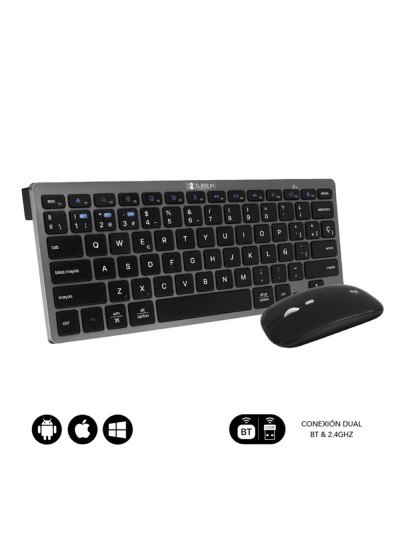 Teclado + raton subblim subkbc - oco020 inalambrico