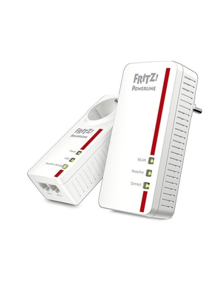 Kit plc adapter fritz! powerline 1260e set (+wi - fi)