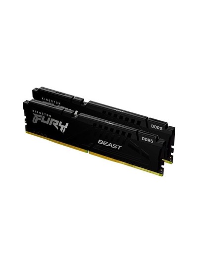 Memoria ram ddr5 16gb 2x8gb kingston - 5600mhz - pc5 44800 - fury beast - cl 40 - 1.25v