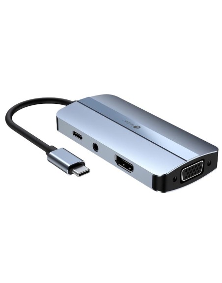 Docking station leotec usb tipo c 7 en 1