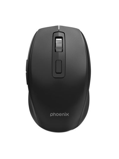 Ratón inalámbrico phoenix m120 hasta 1600 dpi clics silenciosos botónes de avance rapido