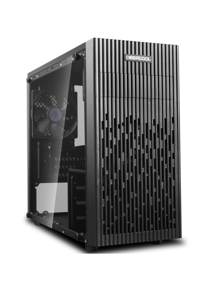 Caja ordenador gaming deepcool 30 micro atx - cristal templado - usb - negro Caja ordenador gaming deepcool 30 micro atx - cristal templado - usb - negro