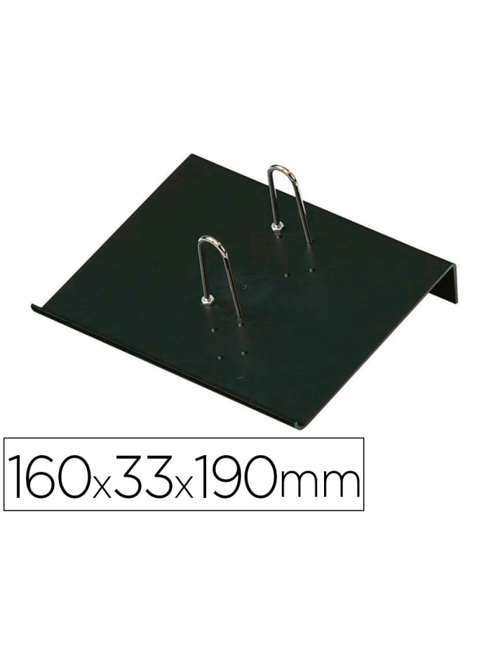Portacalendario plastico faibo para bloc bufete 100% reciclable color negro 160x33x190 mm Portacalendario plastico faibo para bloc bufete 100% reciclable color negro 160x33x190 mm