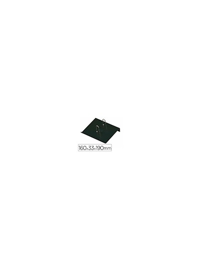 Portacalendario plastico faibo para bloc bufete 100% reciclable color negro 160x33x190 mm