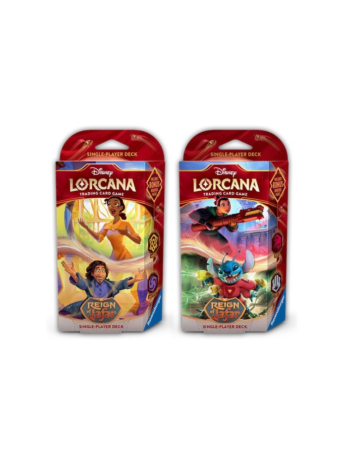 Lorcana tcg - mazos de inicio disney reinado de jafar 8 unidades inglés Lorcana tcg - mazos de inicio disney reinado de jafar 8 unidades inglés