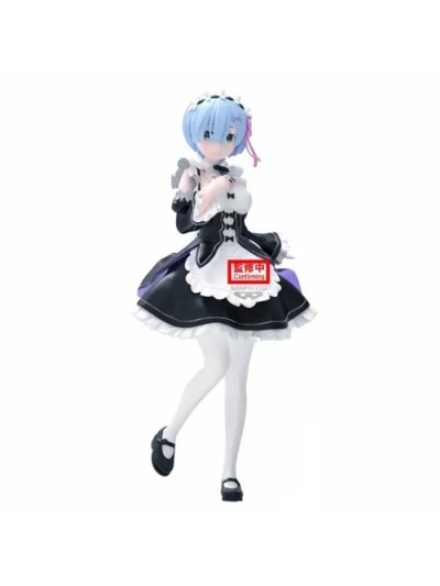 Figura banpresto re: zero starting life in another world glitter & glamours rem maid ver. 24cm