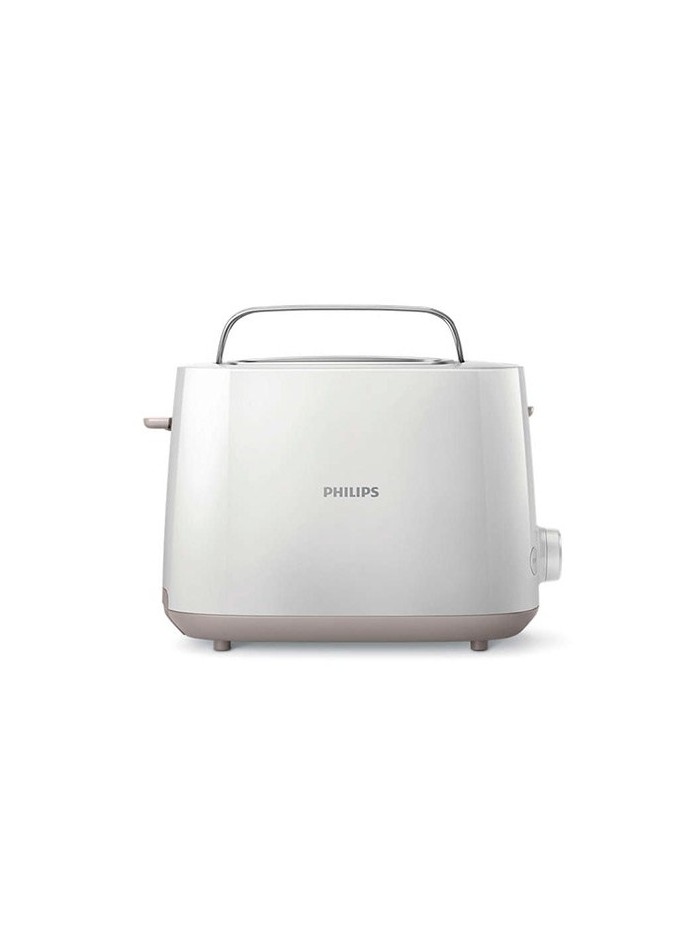 Tostadora philips daily collection hd2581 blanco 830w - 8 niveles - 2 ranuras dist.tamaño - bandeja migas Tostadora philips daily collection hd2581 blanco 830w - 8 niveles - 2 ranuras dist.tamaño - bandeja migas