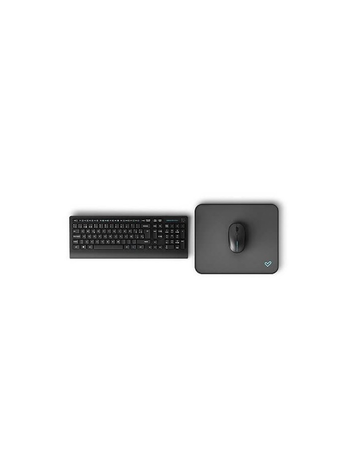 Teclado + raton energy sistem office set silent negro wireless - 104 teclas - 1600 dpi - 6 botones - usb Teclado + raton energy sistem office set silent negro wireless - 104 teclas - 1600 dpi - 6 botones - usb
