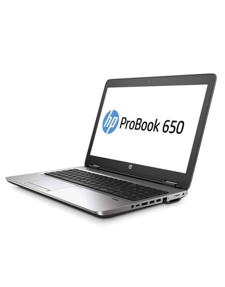 Portatil reacondicionado hp probook 650 g2 15.6 pulgadas - i7 - 6th - 8gb - 500gb hdd - win 10 pro - teclado español