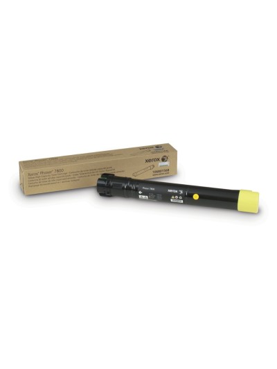 Toner xerox laser phaser 7800 alta capacidad amarillo 17200 paginas